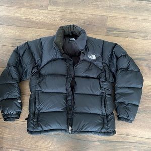 Black North face  puffer jacket, 700 Down filled.